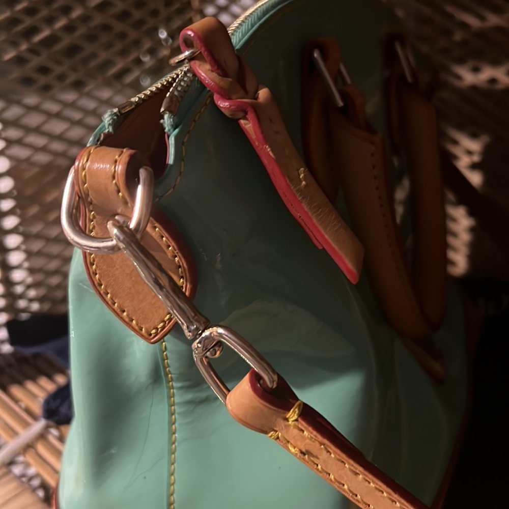 Dooney & Bourke Darcy Leather Trim Crossbody - Picture 10 of 16
